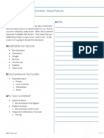 Course Description Notes: Know Your Numbers: Blood Pressure Jeff Small