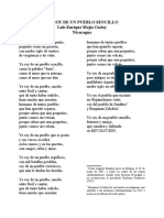 Yo Soy de Un Pueblo Sencillo.