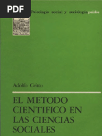 Adolfo Critto El Metodo Cientifico en Las Ciencias Sociales