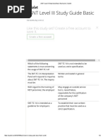 ASNT Level III Study Guide Basic Flashcards - Quizlet