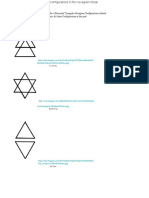 Source of The Triangular Configurations in The Hexagram Ritual (Fra. A)