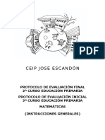 Evaluacion Inicial Mate 2º y 3º Completo