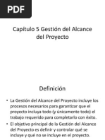 Capitulo 5 Gestión Del Alcance Del Proyecto para Enviar