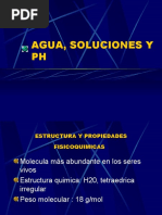 Agua, Soluciones y PH