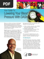 Lowering Your Blood Pressure With DASH