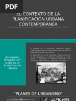 El Contexto de La Planificación Urbana Contemporánea