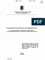 Tesis Doctoral 2007 El Principio de Confianza en El Derecho Penal