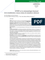 Eficacia Del Fabroven en La Sintomatologia Funcional de La Insuficiencia Venosa Cronica