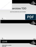 Exercicios TDD