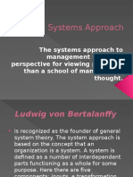 The Systems Approach