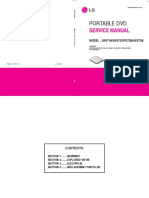 LG Portable DVD - DP271B, DP272, DP272B, DP273B