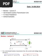 RF Circuit Design (ECE321/521) - Lect - 4 - 2014