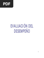 Evaluación de Desempeño