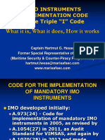 The Triple "I" Code: Imo Instruments Implementation Code