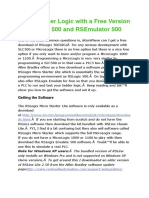 Learn Ladder Logic With A Free Version of RSLogix 500 and RSEmulator 500