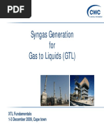 003 - Syngas Generation For GTL PDF