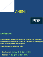 Anemii - Medicina