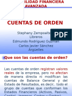 Cuentas de Orden