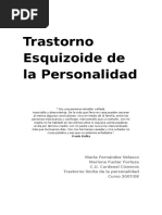 Caso Clinico Trastorno Esquizoide de La Personalidad