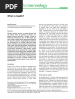 2013 What Is Health Microbiology