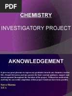 Chemistry Project Class 12