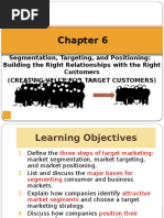 FHBM1124 Marketing Chapter 6-Segmentation Targeting Positioning