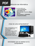 Definición de Informática