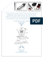 Engineering Technical Report of The v12 Engine and Related Assignments at Tipco Inc