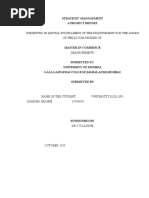 Strategic Management - Swot Analysis