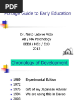 Portage Guide To Early Education (Vitto) 52 Slides