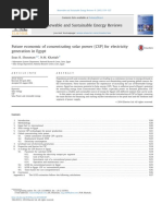 Future Eonomic of Concentrating Solar Power (CSP) For Electricity Generation in Egypt