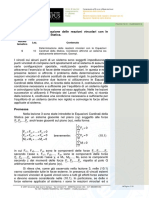 10 - Determinazioni Delle Reazioni Vincolari Con Le Equazioni Cardinali Della Statica