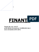 Suport Curs Finante 