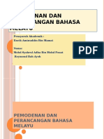 Pemodenan Dan Perancangan Bahasa Melayu