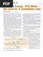 BTU Meter Installation Guide