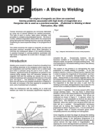 Magnetism in Welding