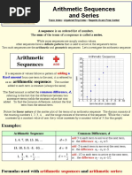 Arithmetic Sequences and Series