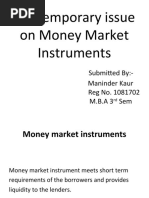 Money Market Instrument