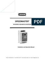 LEESON SM Series Manual