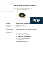 Generación de Empresas Formales en El Perú