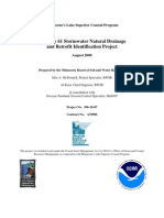 Highway 61 Stormwater Natural Drainage and Retrofit Identification Project (306-10-07)