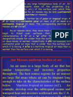 Air Masses and Fronts