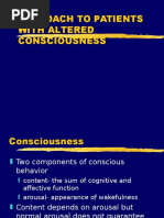 Approach To Patients With Altered Consciousness