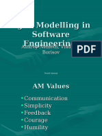 Agile Modelling in Software Engineering