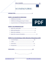 Management Par La Valeur PDF