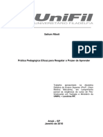 Prática Pedagógica Eficaz para Resgatar o Prazer de Aprender 