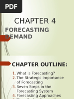 CHAPTER 4 - Forecasting Demand