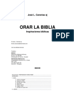 Oraciones Con Biblia-José Caravias