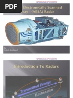 (AESA) Active Electronic Scanned Array Radar 