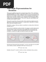 Aerial Robotics Lecture 2A - 4 Axis-Angle Representations For Rotations